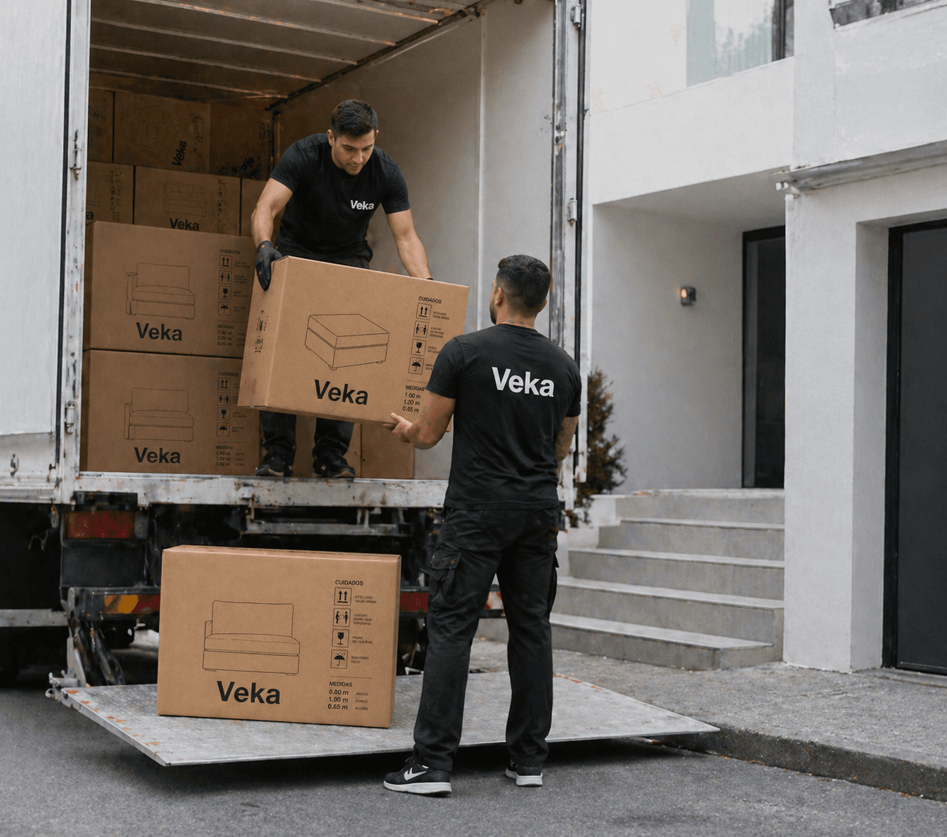 Entregas puntuales Veka