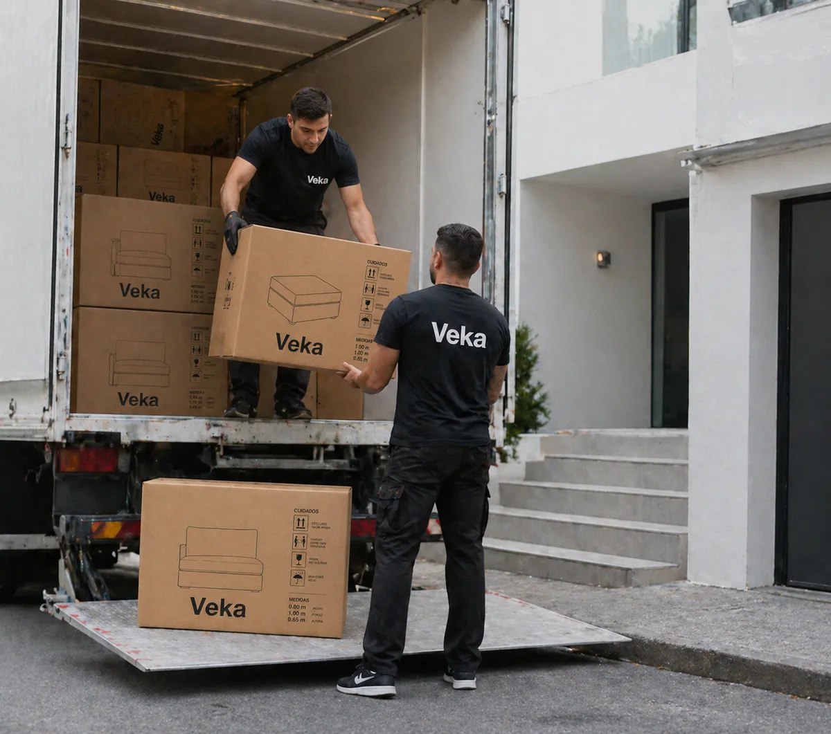 Entregas puntuales Veka