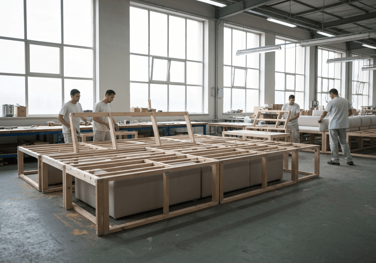 Proceso de ensamblaje modular